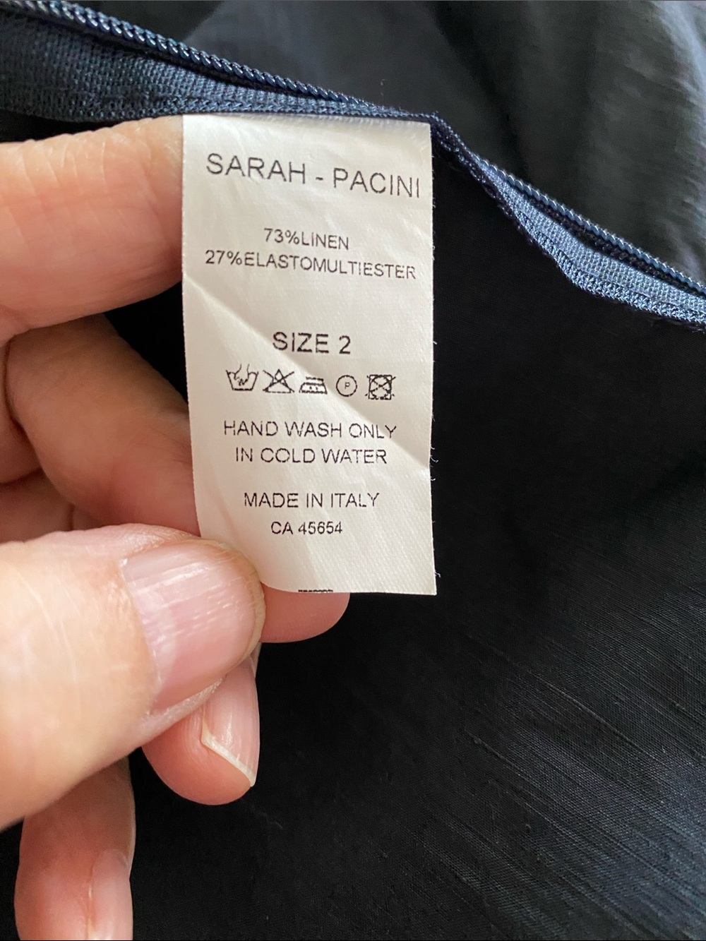 Sarah Pacini Classic Dark Charcoal Sheath Dress - Elegant Women's Dress
Size M - Picture 8 of 17